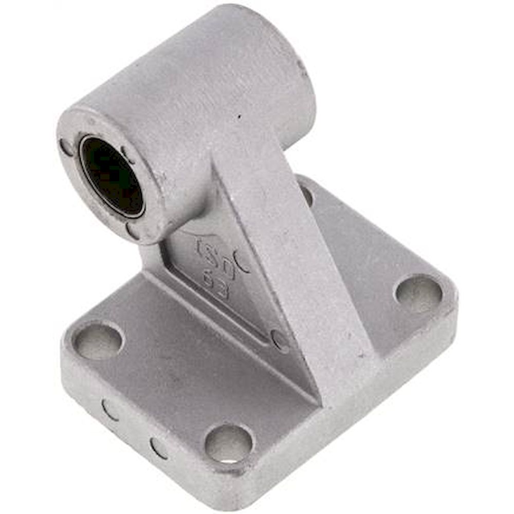 ISO 15552-90° loop strap swivel mounting 63 mm, Aluminium