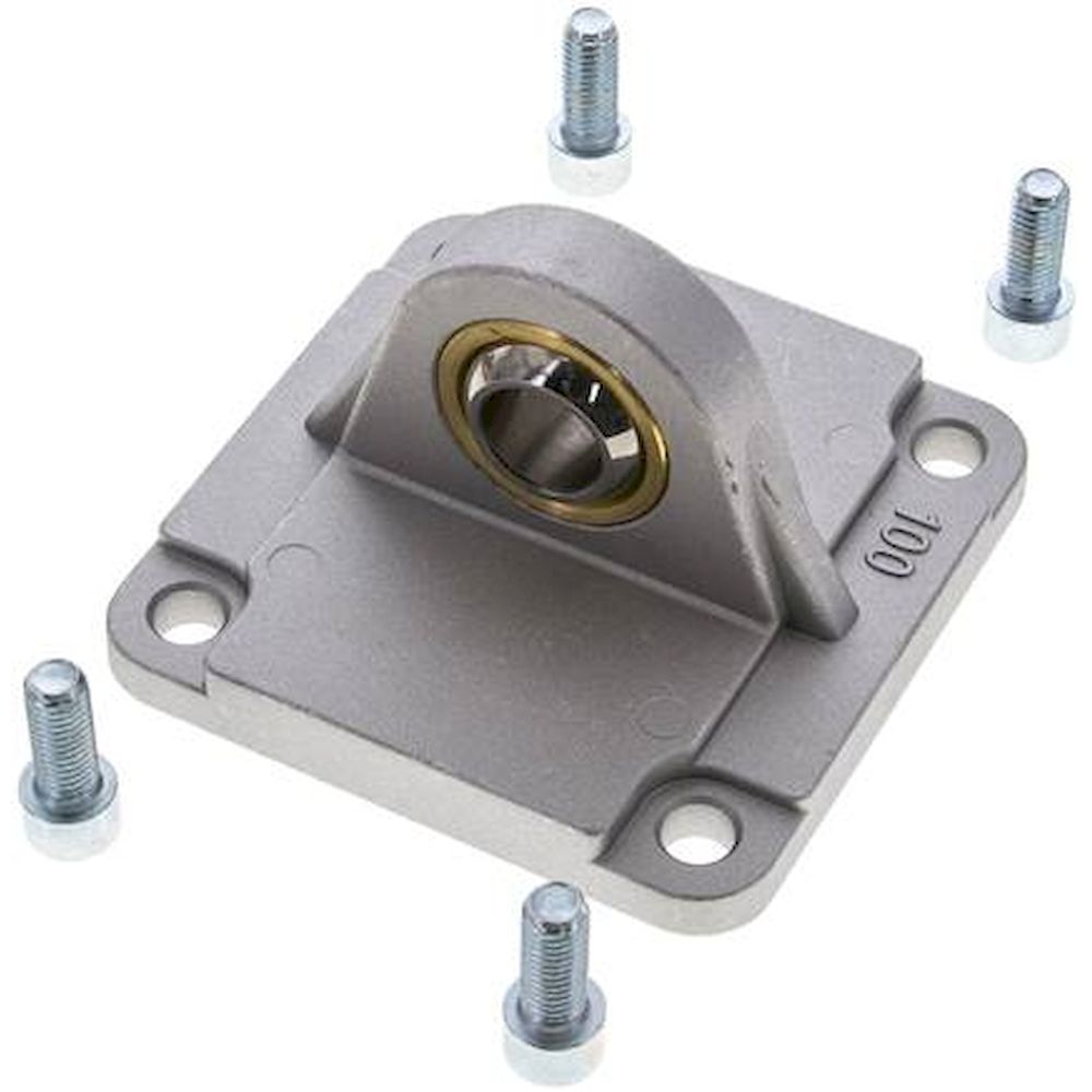 ISO15552 loop strap swivel fastening (spher) 100mm Aluminium