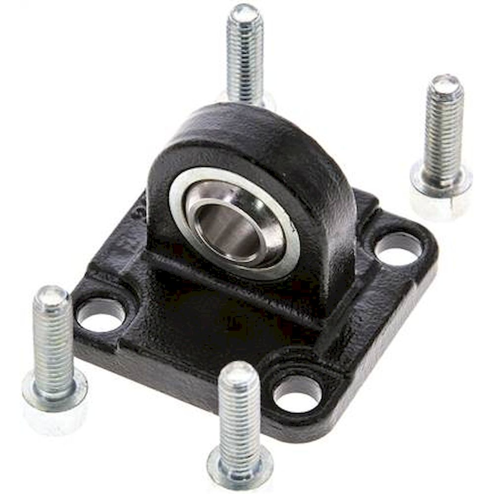 Airtec TE 32. ISO15552 loop strap swivel fastening (spher) 32mm Burnished steel