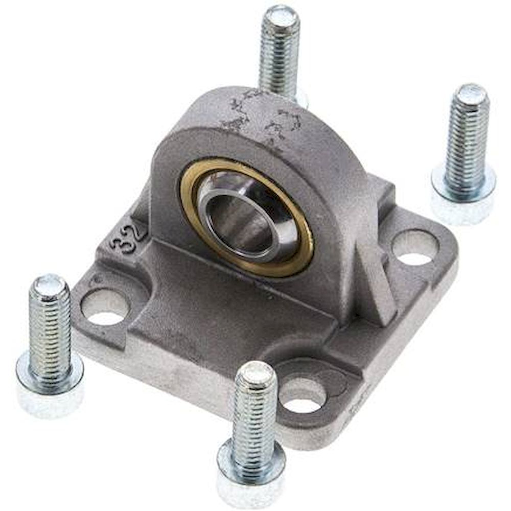 ISO15552 loop strap swivel fastening (spher) 32mm Aluminium