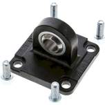 Airtec TE 63. ISO15552 loop strap swivel fastening (spher) 63mm Burnished steel