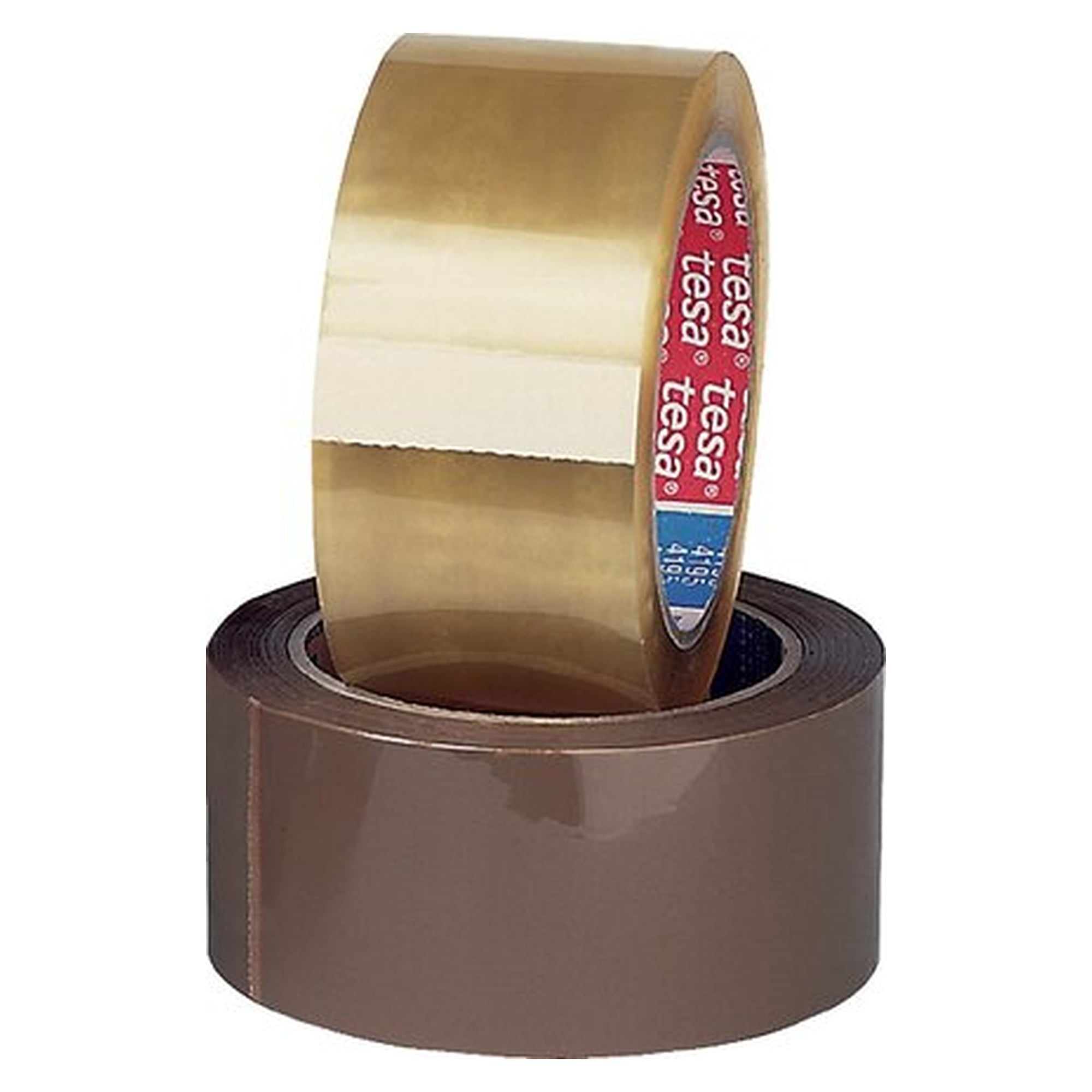 Packing tape tesapack 4124, transparent, 50 mm / 66 m, packaging unit 6 pcs