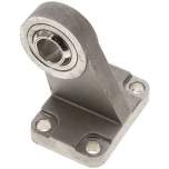 ISO 15552-90° loop strap swivel mounting 80 mm, 1.4401