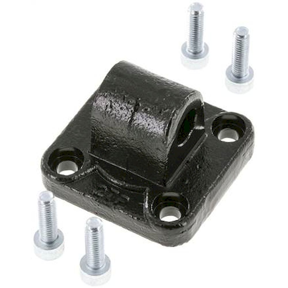 ISO 15552-loop strap swivel fastening 40 mm, Burnished steel