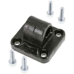 ISO 15552-loop strap swivel fastening 40 mm, Burnished steel