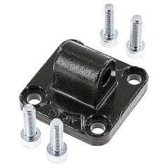 ISO 15552-loop strap swivel fastening 50 mm, Burnished steel