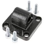 ISO 15552-Laschenschwenkbefestigung 63 mm, Stahl brüniert