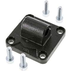 ISO 15552-loop strap swivel fastening 80 mm, Burnished steel