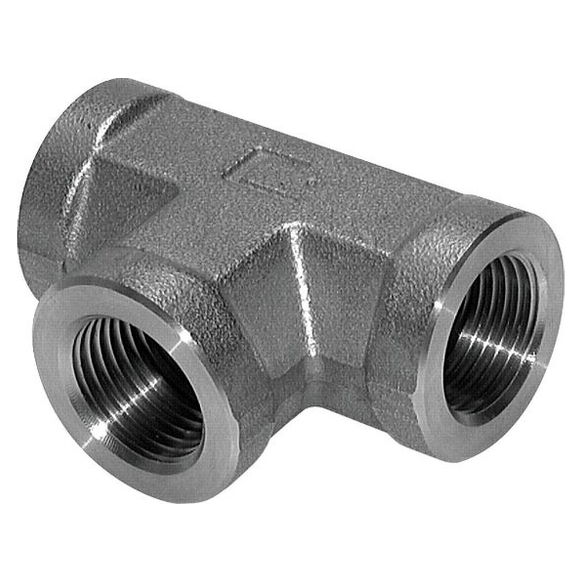 High pressure tee fitting, thread G 1/8", PN 350 bar, V4A stainless steel