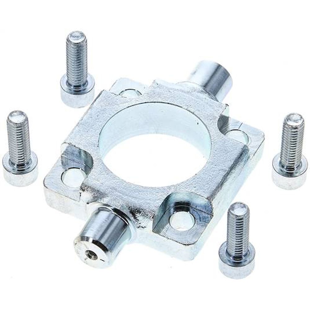 ISO 15552-flange swivel fastening 32 mm, Zinc plated steel