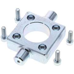 TJF 40. ISO 15552-flange swivel fastening 40 mm, Zinc plated steel