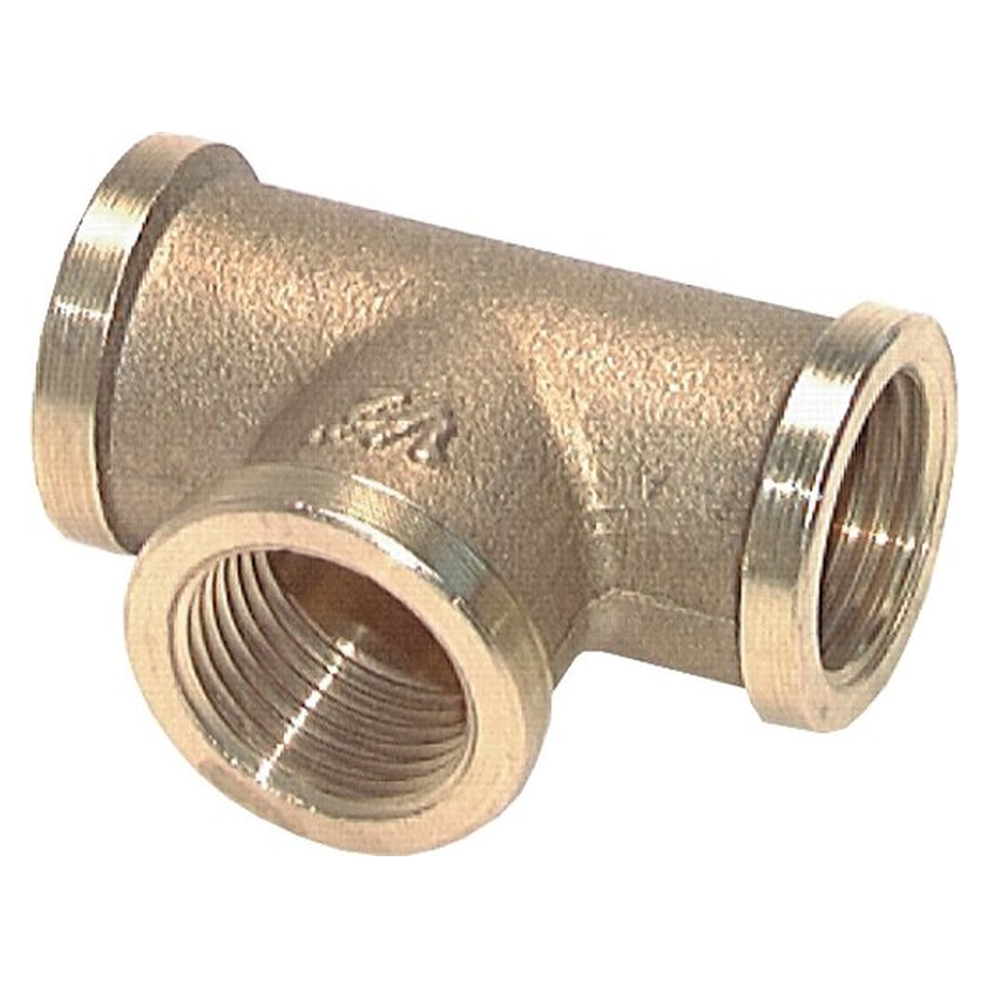 T-Stück, Gewinde G 1-1/4", PN 16 bar, Messing, Abzweig für Rohrleitungen