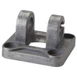 TQ 125. ISO 15552-Yoke swivel fastening 125 mm, Aluminium