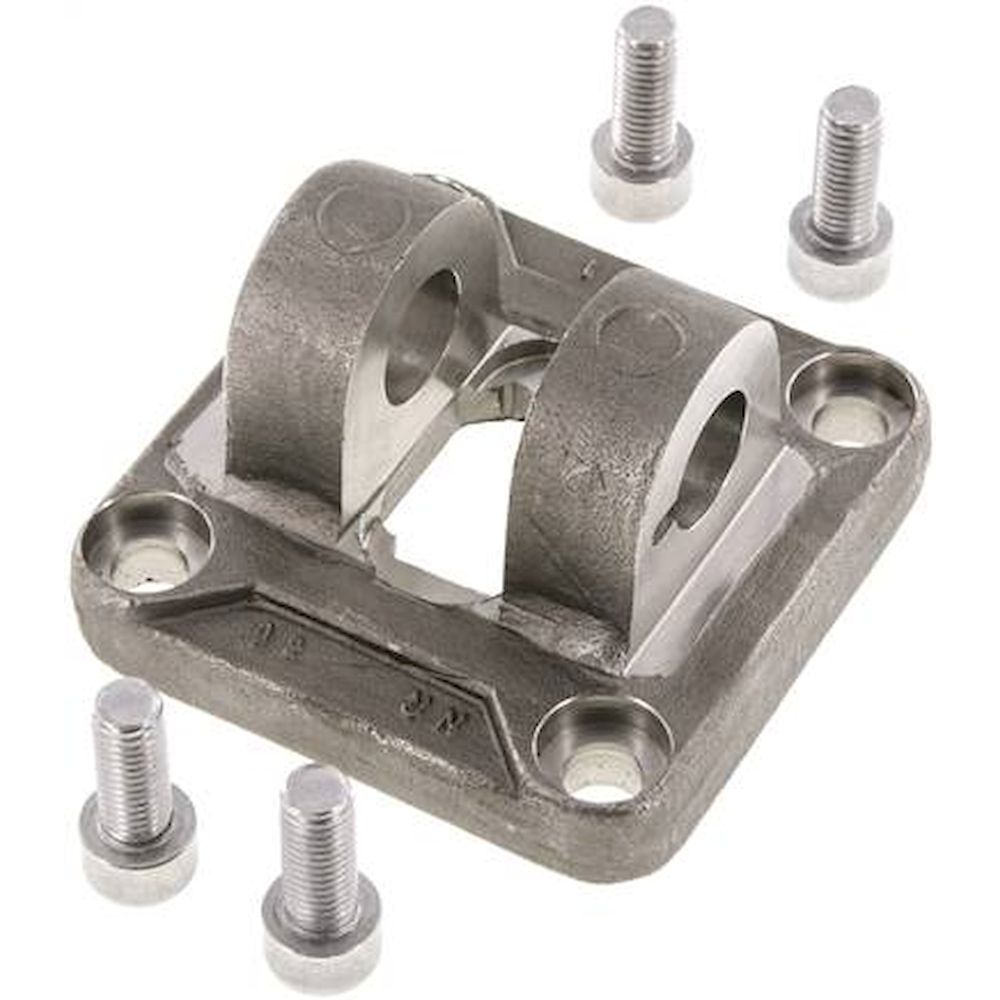 ISO 15552-Gabelschwenkbefestigung 80 mm, 1.4401