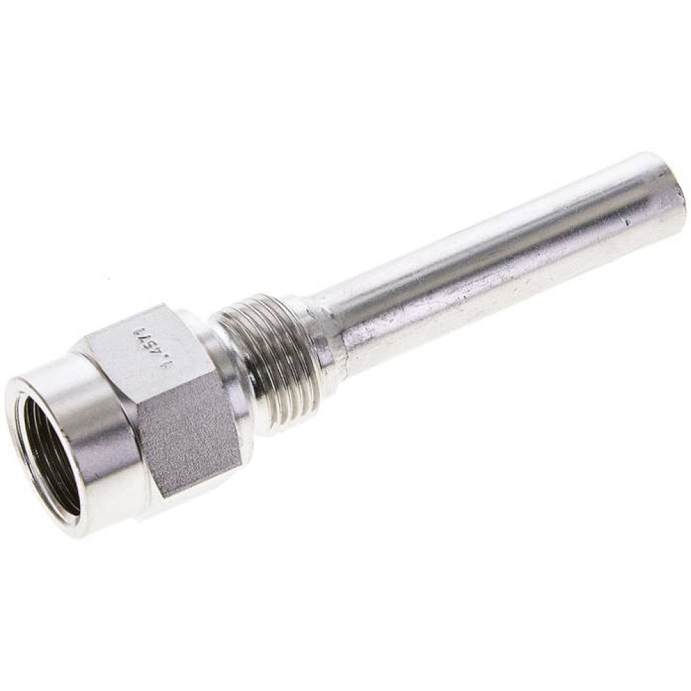 TR 10012 SI ES Schutzrohr f. Maschinenthermometer, 100mm, 1.4571