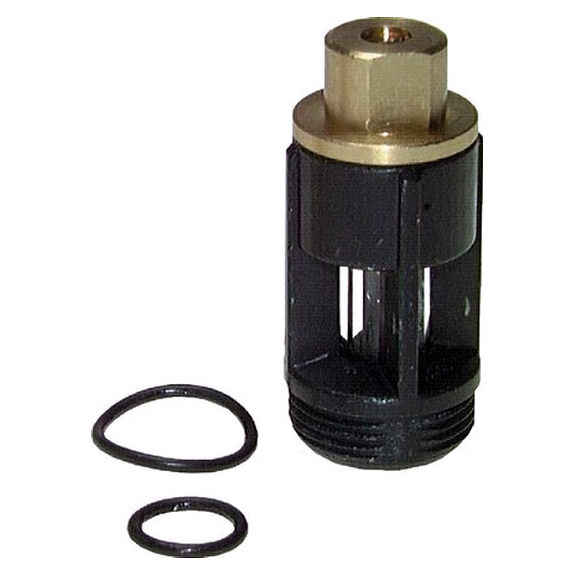 Tropfaufsatz, 0 - 20 bar, Metall / Glas, Baureihe 0 - 5, für Druckluftanlagen