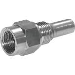 TR 40012 SI ES Schutzrohr f. Maschinenthermometer, 400mm, 1.4571