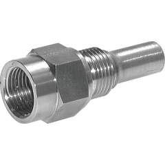 TR 40012 SI ES Schutzrohr f. Maschinenthermometer, 400mm, 1.4571