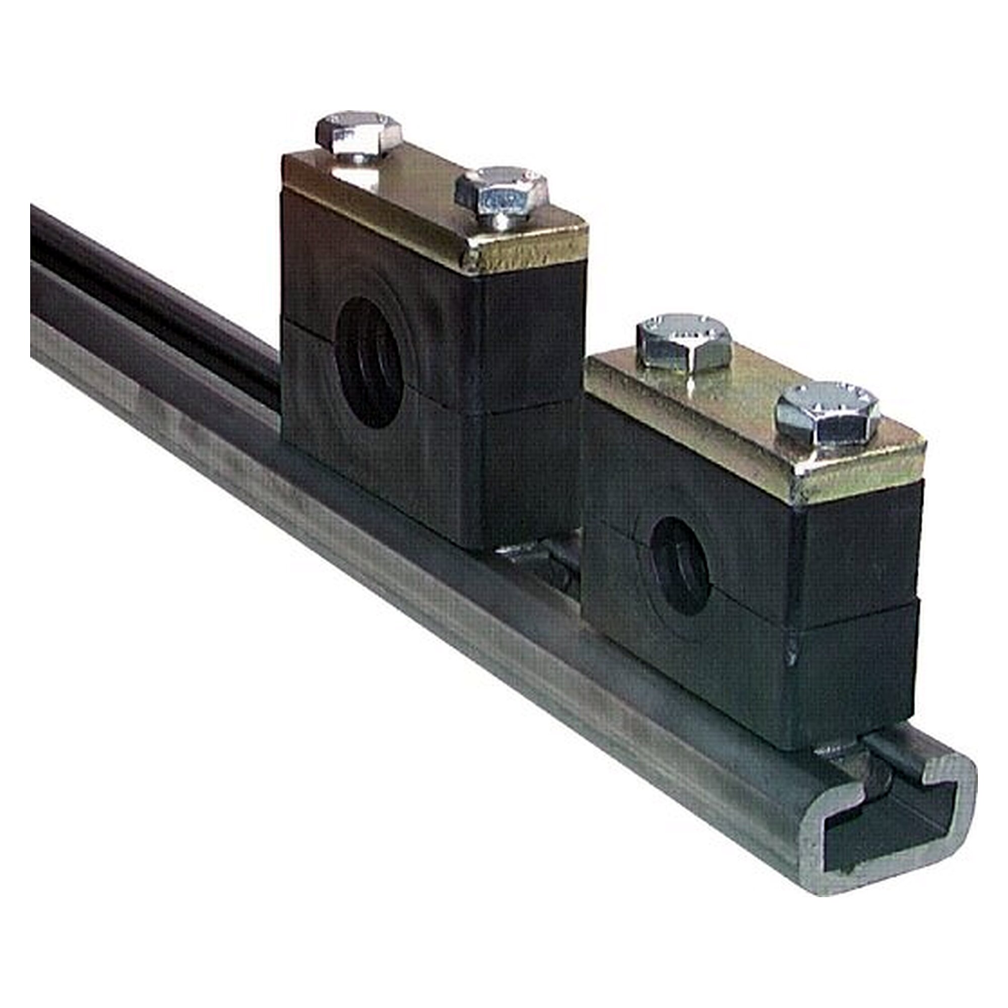 C rail, 40x22mm, zinc-plated steel, 1mtr., rail length 1 m