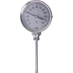 Wika TS 20016063 Bimetallthermometer, senkrecht D160/0 bis +200°C/63mm