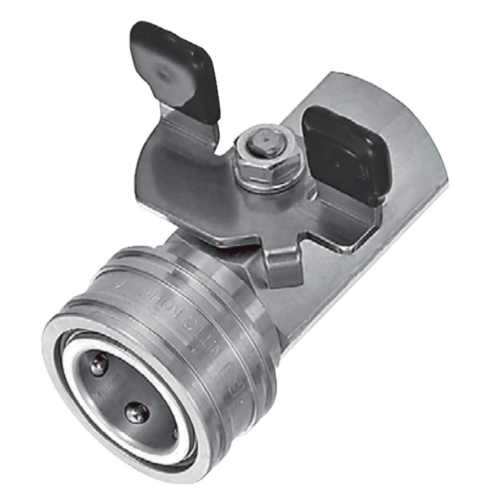 Nitto Kohki TSP-BV Cupla. Quick Connect Coupling BV-2TSF, Brass, FKM