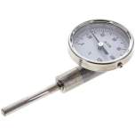 Wika TST 1206363 ES Bimetallthermometer, senkrecht D63/0 bis +120°C/63mm