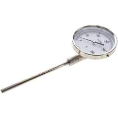 Wika TST 250100160 ES Bimetallthermometer, senkrecht D100/0 bis +250°C/160mm