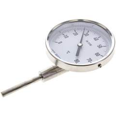 Wika TST 26100100 ES Bimetallthermometer, senkrecht D100/-20 bis +60°C/100mm