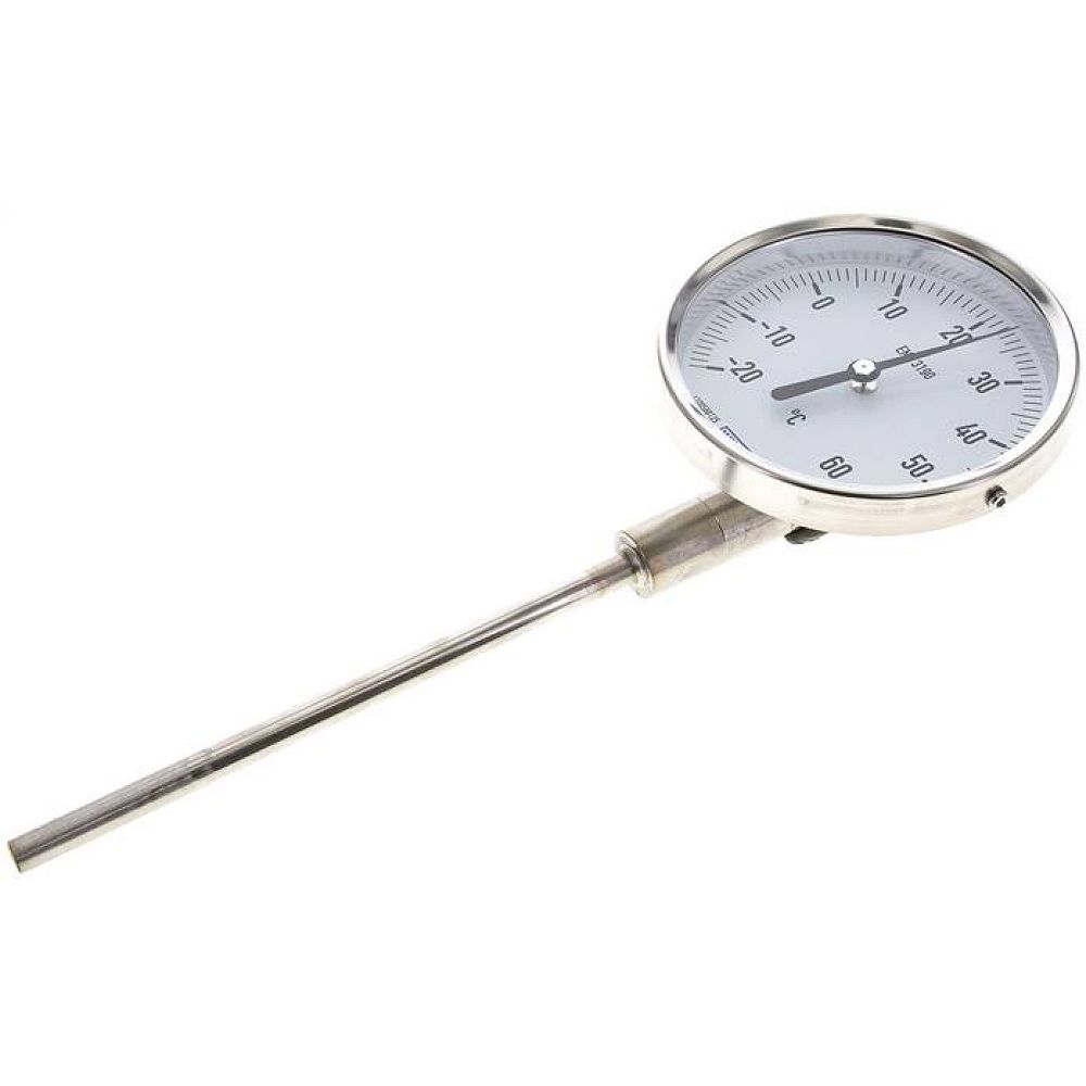 Wika TST 26100160 ES Bimetallthermometer, senkrecht D100/-20 bis +60°C/160mm