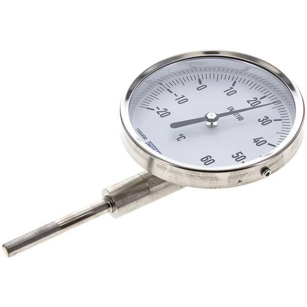 Wika TST 2610063 ES Bimetallthermometer, senkrecht D100/-20 bis +60°C/63mm