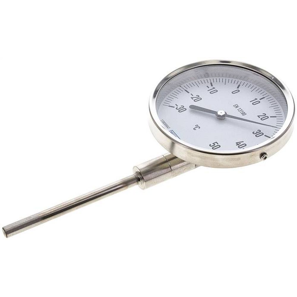 Wika TST 35100100 ES Bimetallthermometer, senkrecht D100/-30 bis +50°C/100mm