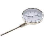 Wika TST 80100160 ES Bimetallthermometer, senkrecht D100/0 bis +80°C/160mm