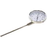 Wika TST 8010063 ES Bimetallthermometer, senkrecht D100/0 bis +80°C/63mm