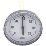 Wika TW 6080100 KU Bimetallthermometer, waagerecht D80/0 bis +60°C/100mm