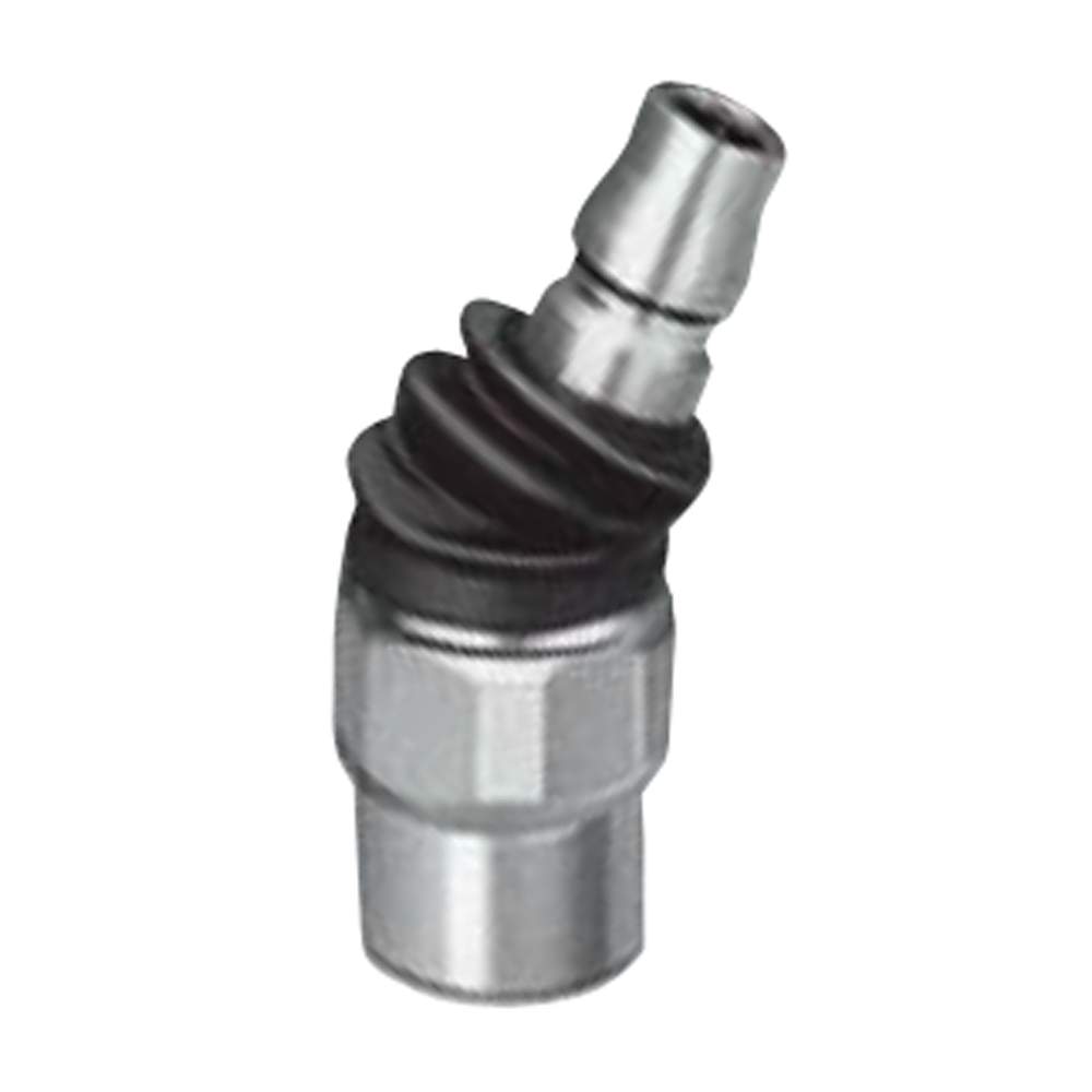 Nitto Kohki Twist Plug. Schnellkupplung TS-10PM, Steel, NBR