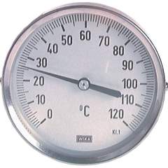 Wika TW 50016063 Bimetallthermometer, waagerecht D160/0 bis +500°C/63mm