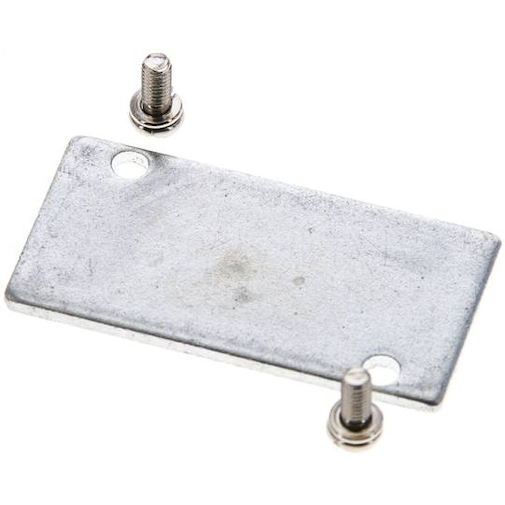 E.MC V-32-BP. Blindplatte für Reihenleiste V 32