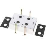 E.MC V-34-2. Multiple manifold (2-fold) for 3/2-way valves