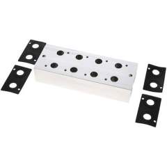 E.MC V 34-4. Mehrfachanschlussplatte (4-fach) für 3/2-Wege Ventile