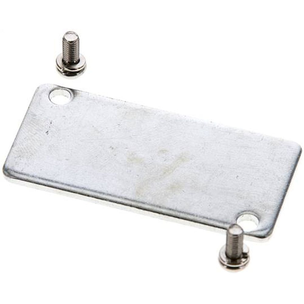 E.MC V-52-BP. Blindplatte für Reihenleiste V 52