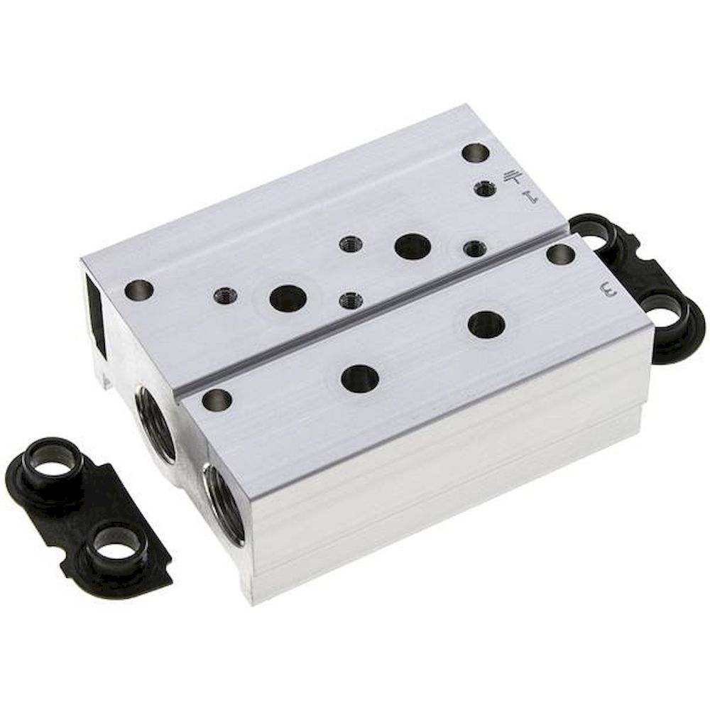 Festo VABM-B10-25S-38-2-3. Anschlussplatte 8026297 VABM-B10-25S-G38-2-P3