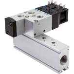 Festo VABM-B10-25-12-4-53. Anschlussleiste 8026221 VABM-B10-25-G12-4-P53