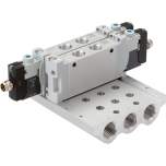 Festo VABM-L1-10S-18-9. Anschlussplatte 566565 VABM-L1-10S-G18-9