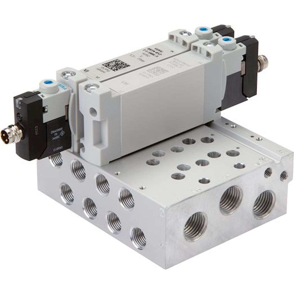 Festo VABM-L1-10W-18-6. Anschlussplatte 566586 VABM-L1-10W-G18-6