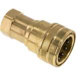 Hydraulikkupplung ISO 7241-1B, Muffe, G 1"(IG),Messing