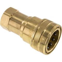 Hydraulikkupplung ISO 7241-1B, Muffe, G 1"(IG),Messing