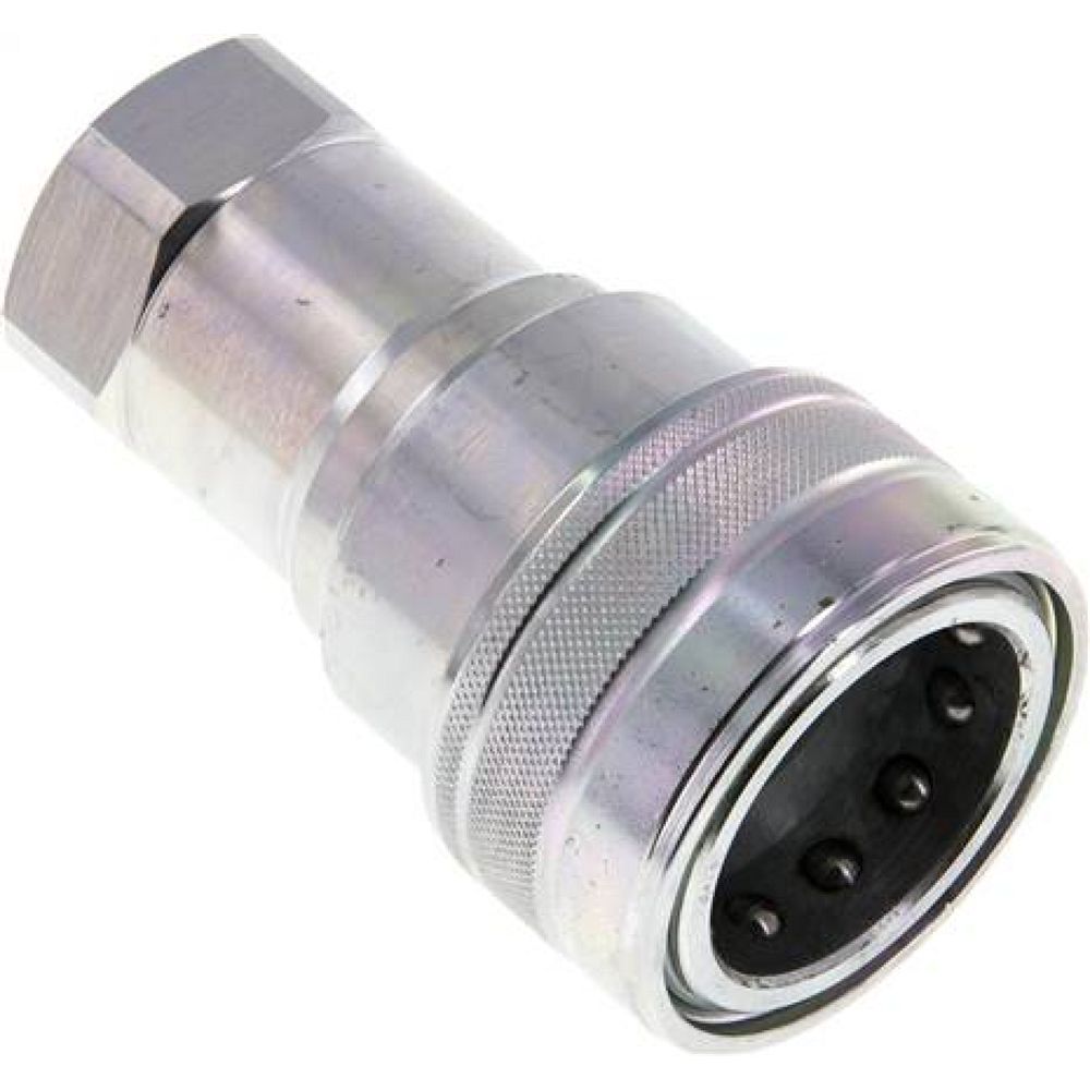 Hydraulikkupplung ISO 7241-1B, Muffe, G 1"(IG), Stahl