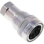Hydraulikkupplung ISO 7241-1B, Muffe, G 1"(IG), Stahl