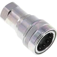 Hydraulikkupplung ISO 7241-1B, Muffe, G 1"(IG), Stahl