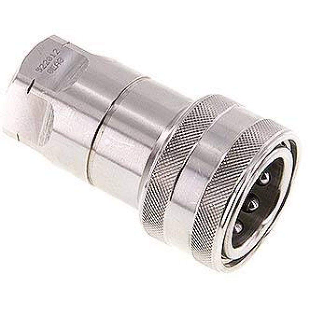 Hydraulikkupplung ISO 7241-1B, Muffe, NPT 1/2"(IG),Edelstahl